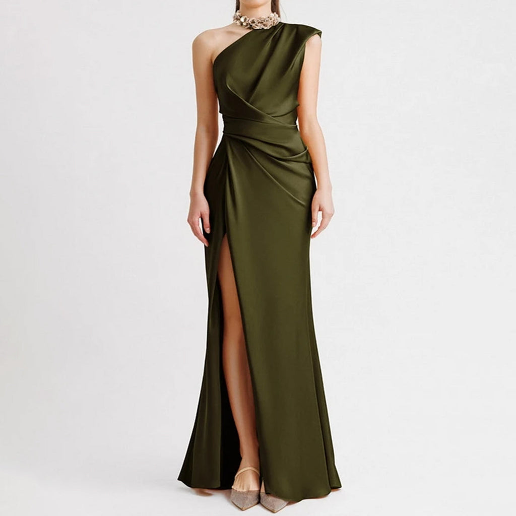 Leonard שמלת ערב כתף אחת