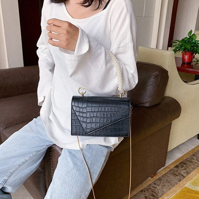 Grant תיק יד דמוי עור