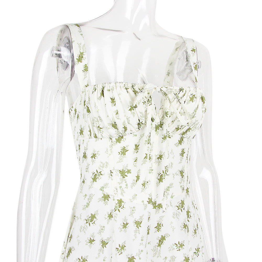 Louisa שמלת קיץ פרחונית עם שסע