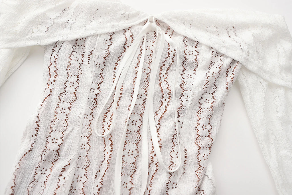 שמלת מקסי שרוול ארוך - נובמבר