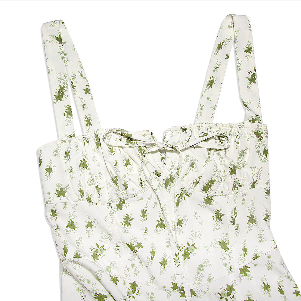 Louisa שמלת קיץ פרחונית עם שסע