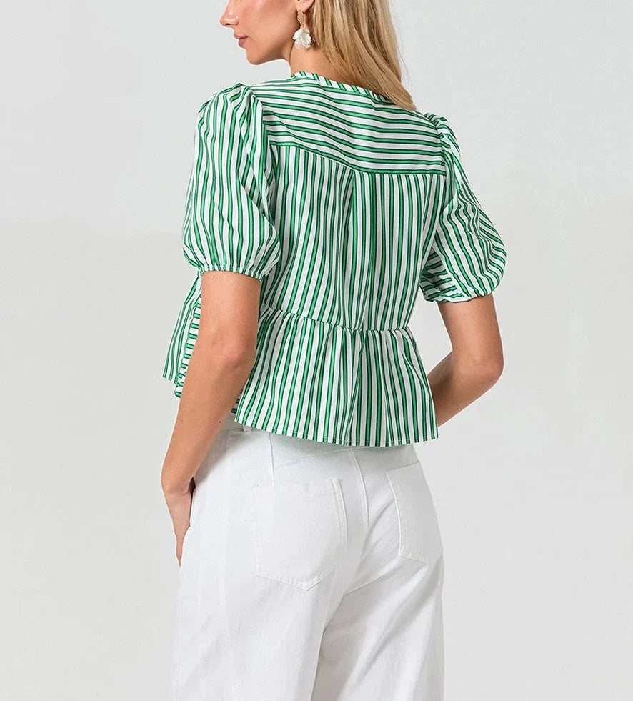 Nieve חולצת שרוכים