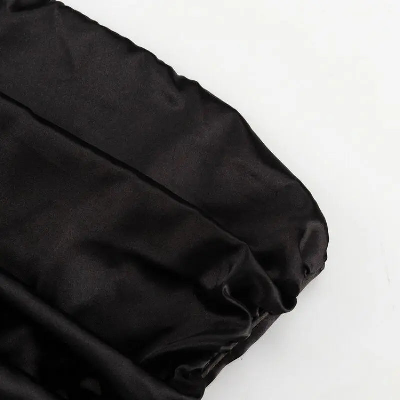 Brady שמלת מיני סטרפלס נפוחה