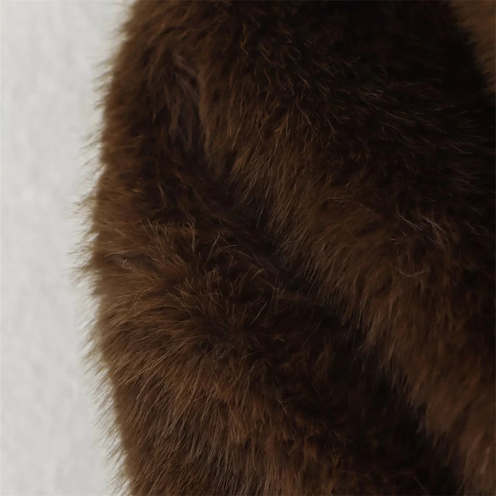 ז'קט חום לנשים - מפל