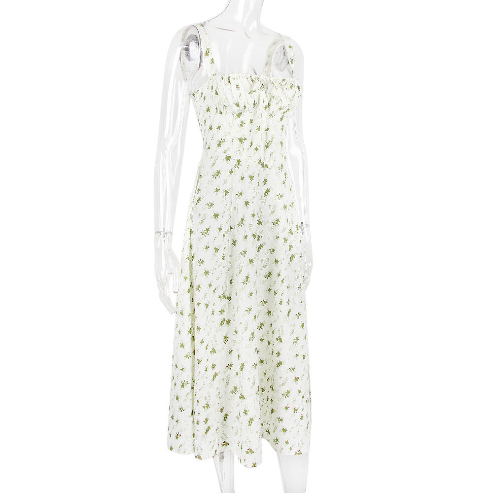 Louisa שמלת קיץ פרחונית עם שסע