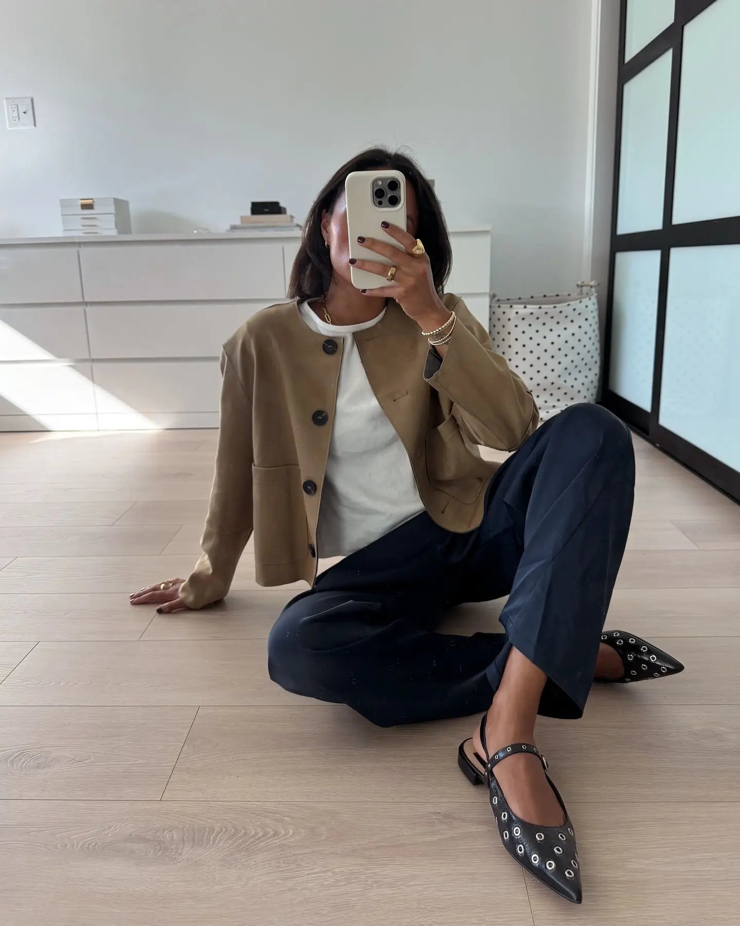 'ז'קט זמש לנשים - קולג